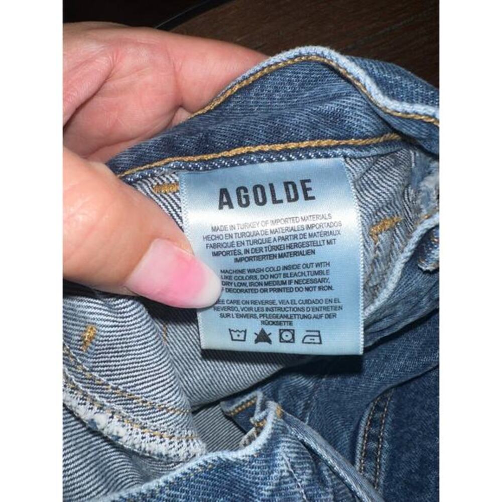 REVOLVE AGOLDE Cooper Cargo Jeans in Regulation 27 - Picture 7 of 8